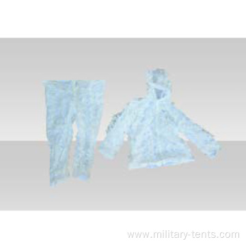 Snow split camouflage clothing